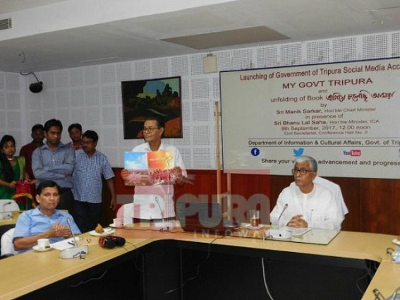 'Agiye Cholchi Amra', a new book launched by Tripura Govt 